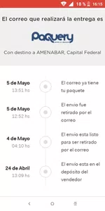 No llegó mi pedido en 12 días