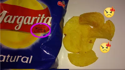 Paqueton con papitas quemadas