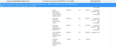 Pagué y no me entregaron productos por coto digital
