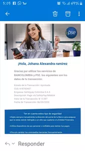 No llegó recarga