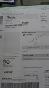 Deuda del teléfono
