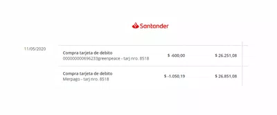 Debito automatico no autorizado
