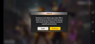 Me banearon la cuenta y el dispositivo