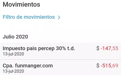 Me cobran algo q ni uso