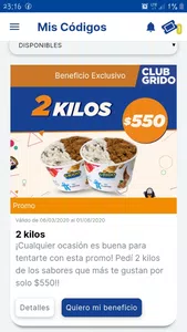 Beneficio rechazado