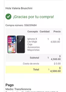 No entregan producto