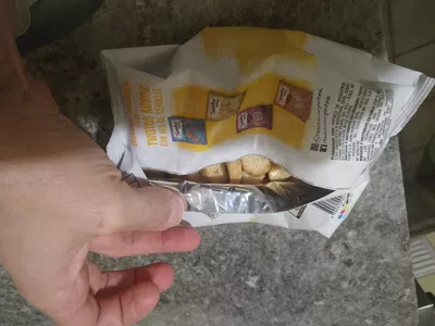 Paquete de twistos en mal estado