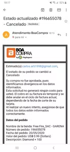 No puedo comprar