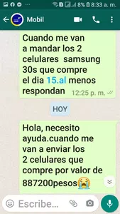No envian mi producto no contestan y cerraron la tienda