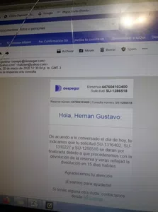 Devolucion