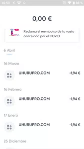 Tuve una estafa