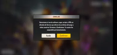 Me banearon la cuenta de free fire