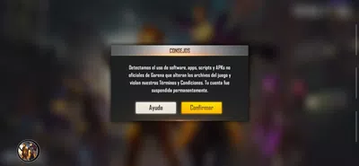Cuenta suspendida