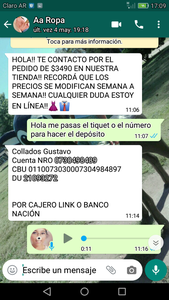 Quiero q me llegue el pedido o el dinero hace mas de 15 dias q estoy  esperando