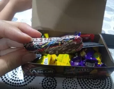 Compre bombones surtidos arcor y estaban en mal estado