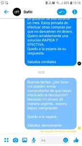 Cancelan compra y no devuelven el dinero