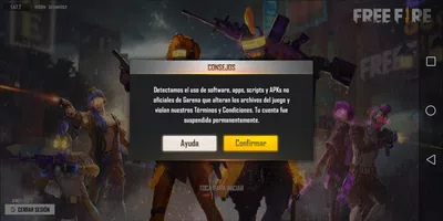 Cuenta suspendida