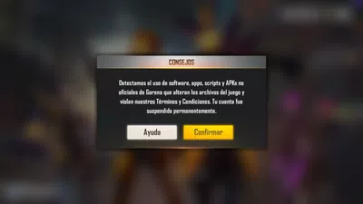 Cuenta suspendida