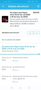 No llegaron 2 pedidos