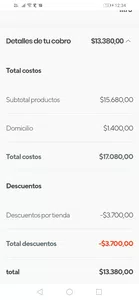 Cobro de cancelación de producto