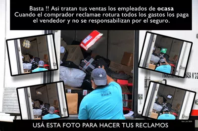 Como rompen tus envios en ocasa oca ? miralo