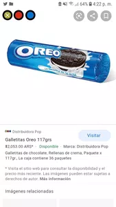 Galletitas oreo
