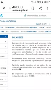 Dni mal ingresado por anses