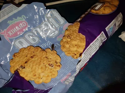 Galletitas frutigram con bichos
