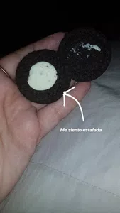 Oreo poco relleno
