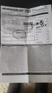 Entrega incompleta