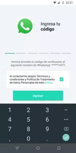 Cambio de número