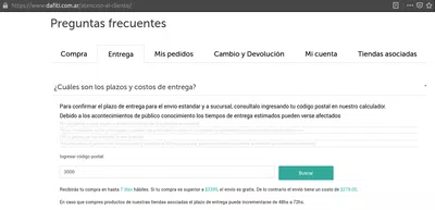 No despachan los productos