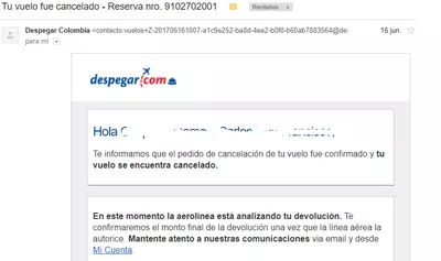 Solicito la devolución urgente. n' de compra: 9102702001