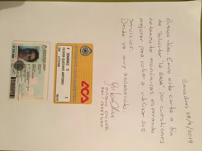 No me dieron la baja que solicite en el aca