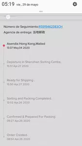 Mi pedido no llega y no tengo informacion de seguimiento