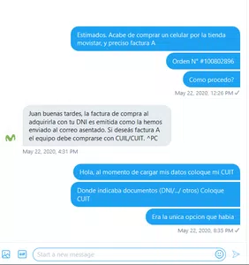 Preciso factura a