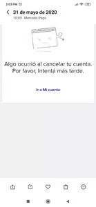Baja de mercado pago