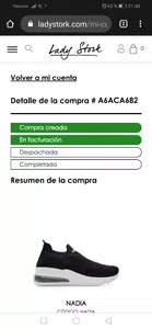 Pedido no despachado en los plazos establecidos