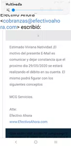 Baja de debito