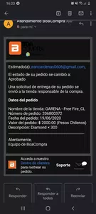 Recarga no efectiva