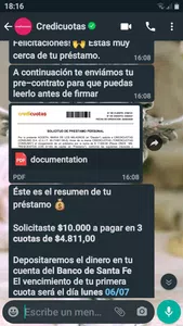 Quiero la baja de la opracion ya que no hubo transferencia de dinero