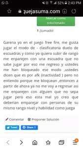 No puedo jugar el modo :de-clasificatoria