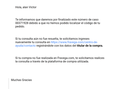 Reclamo por falta de producto aún debitado automáticamente