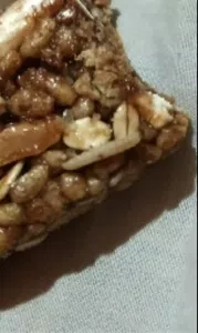 Gusanos en la barrita de cereal