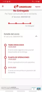No recibo la compra