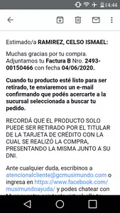 Musimundo Musimundo me estafó