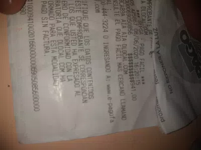 No me sale que el pago fue pagado en mi correo