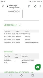 No llego nunca mi encomienda quemandw