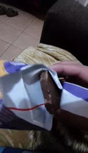 Milka oblea, solo chocolate y rancio
