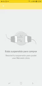 Suspensión de cuenta